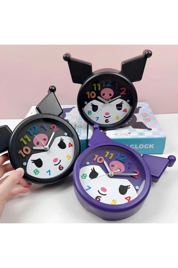 Bidebuvar Kuromi Masa Üstü Çalar Saat Model 1