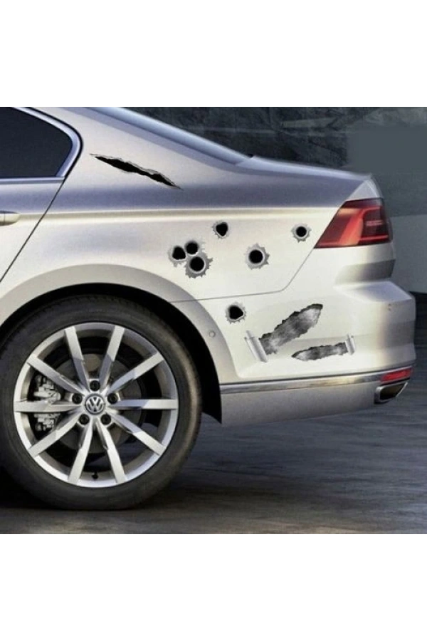 Bidebuvar Kurşun İzi Sticker