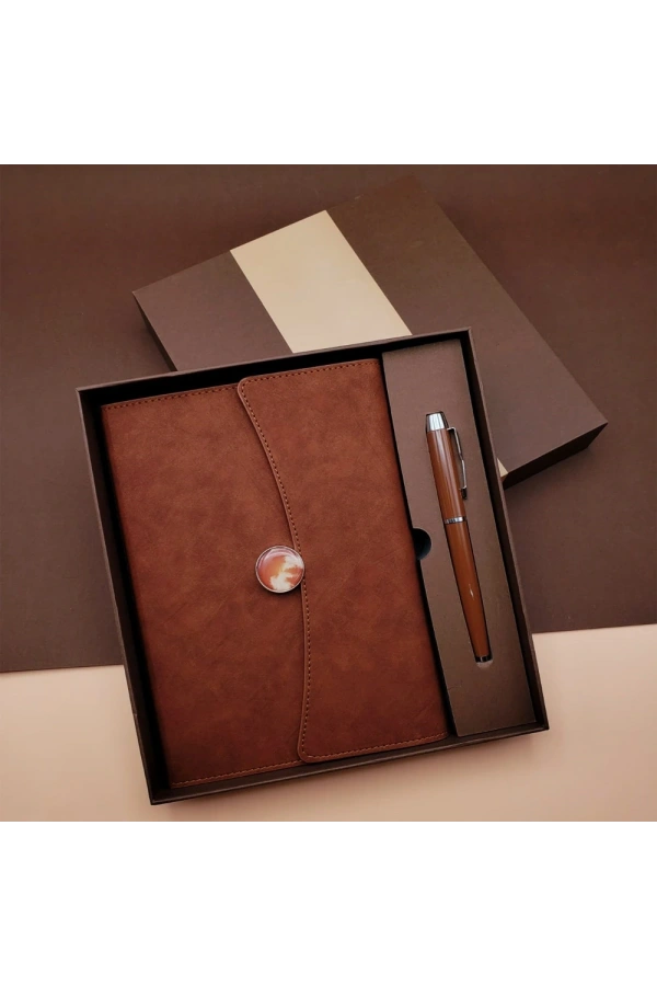 Bidebuvar Kutulu Defter Kalem Set