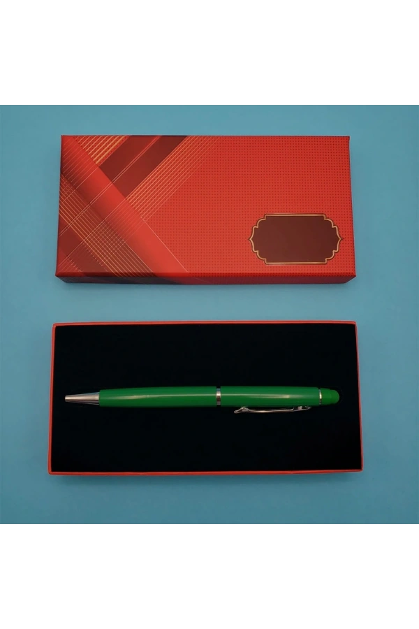 Bidebuvar Kutulu Yeşil Kalem