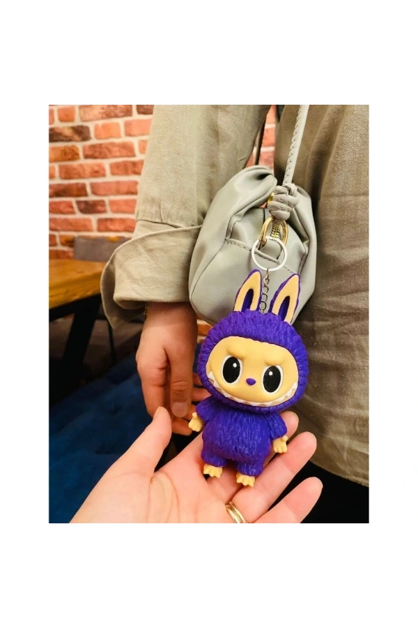 Bidebuvar Labubu Figürlü Anahtarlık