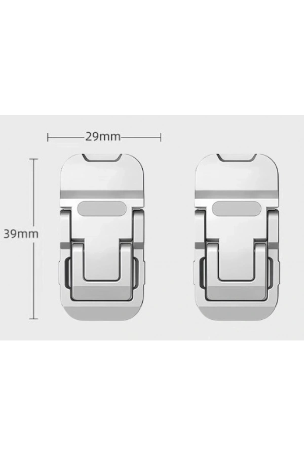 Bidebuvar Laptop Standı 2 Kademeli Yükseltme Ayarlı - 2 Adet
