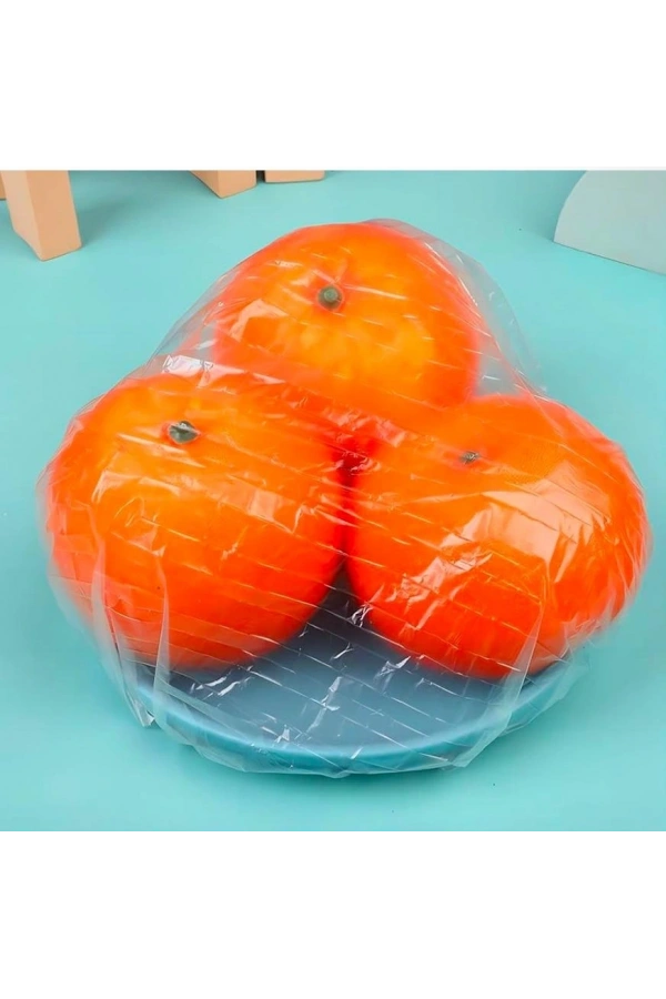 Bidebuvar Lastikli Tencere Ve Tabak Bonesi 100 Adet (24cm)