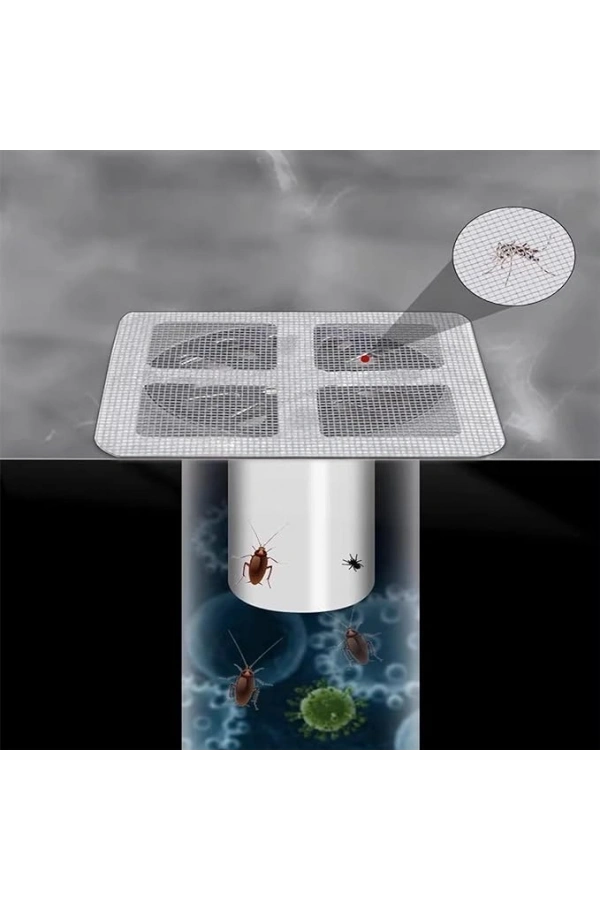 Bidebuvar Lavabo Gider Süzgeci 10 Adet