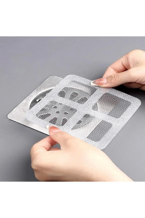 Bidebuvar Lavabo Gider Süzgeci 10 Adet