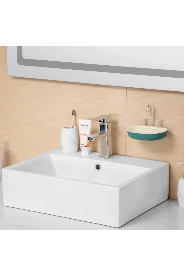 Bidebuvar Lavabo Şeklinde Sabunluk