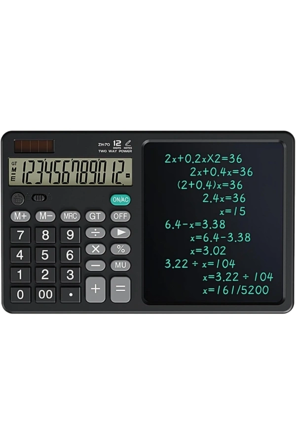 Bidebuvar LCD Yazı Ekranlı Hesap Makinesi