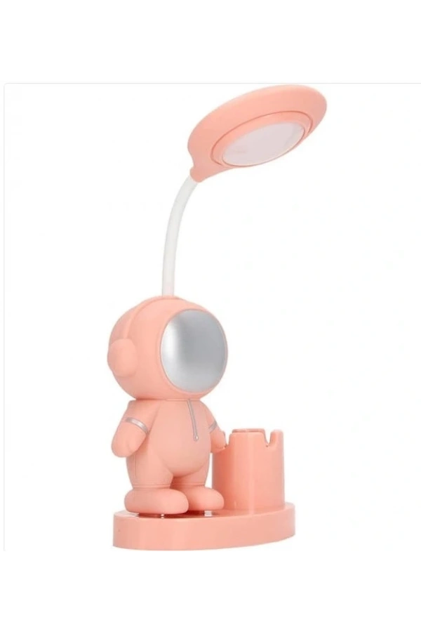 Bidebuvar LED Astronot Masa Lambası Ve Kalemlik