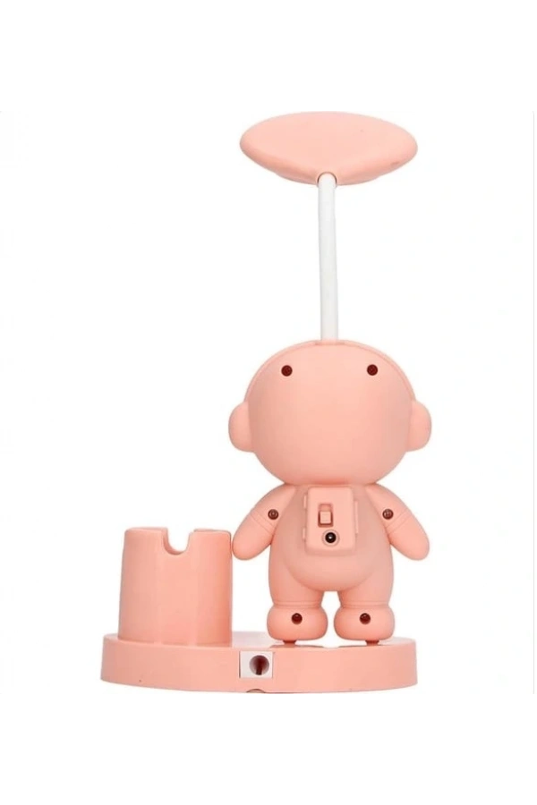 Bidebuvar LED Astronot Masa Lambası Ve Kalemlik