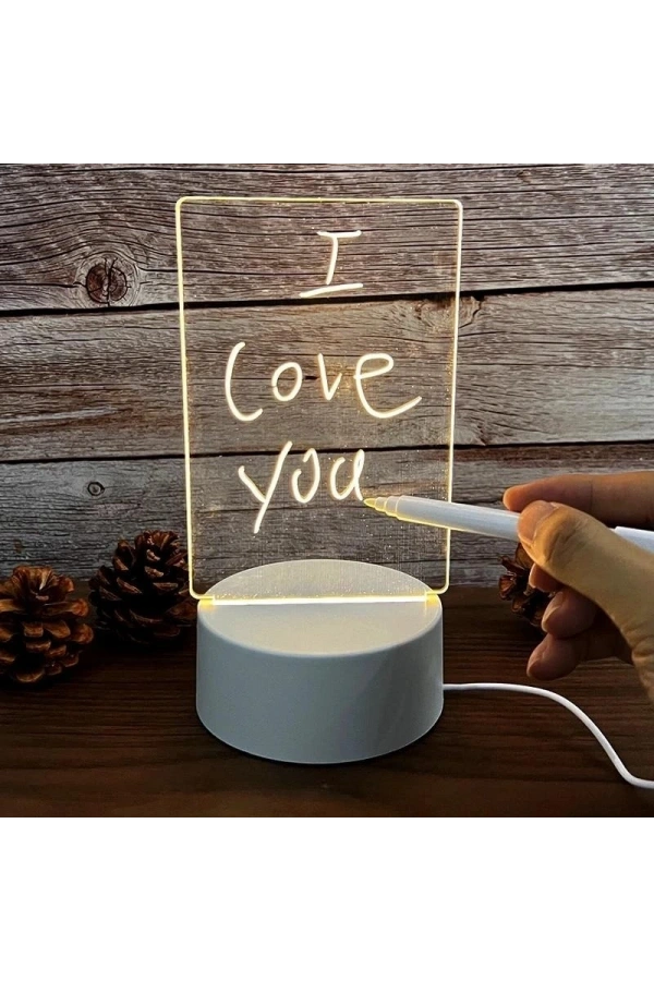 Bidebuvar Led Çizim Tableti Gece Lambası