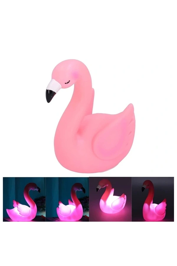 Bidebuvar LED Işıklı Flamingo Masa Lambası