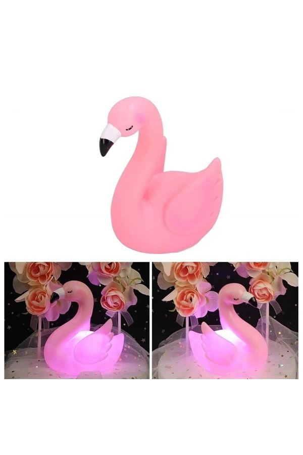 Bidebuvar LED Işıklı Flamingo Masa Lambası