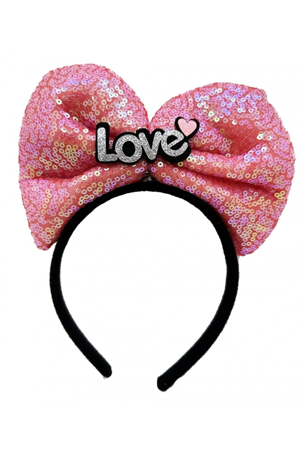 Bidebuvar Led Işıklı Fuşya Fiyonk Taç