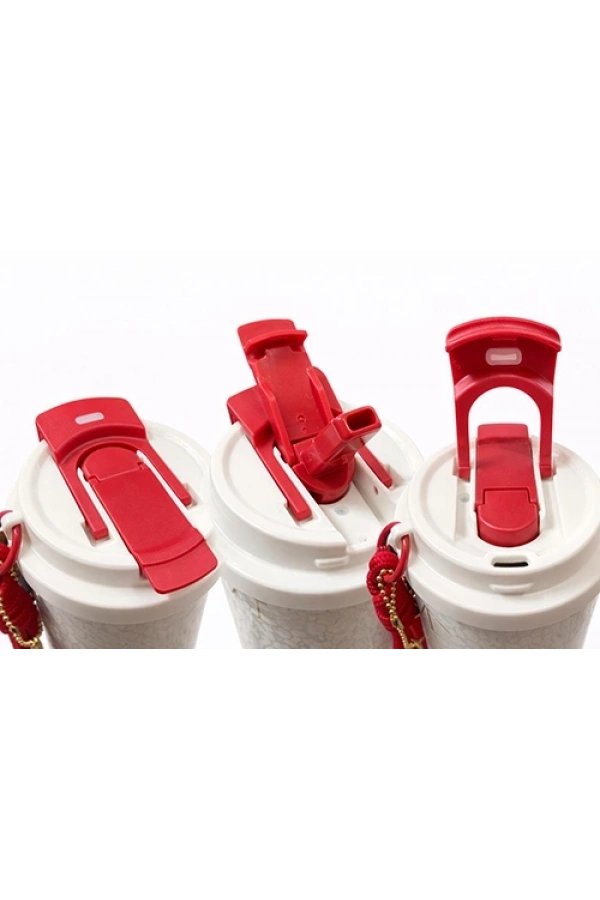 Bidebuvar Lüks Tasarım Charm Detaylı Çift Katmanlı Vakumlu Termos Bardak