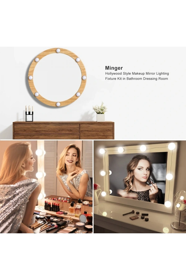 Bidebuvar Makyaj Aynası Aydınlatma Kiti