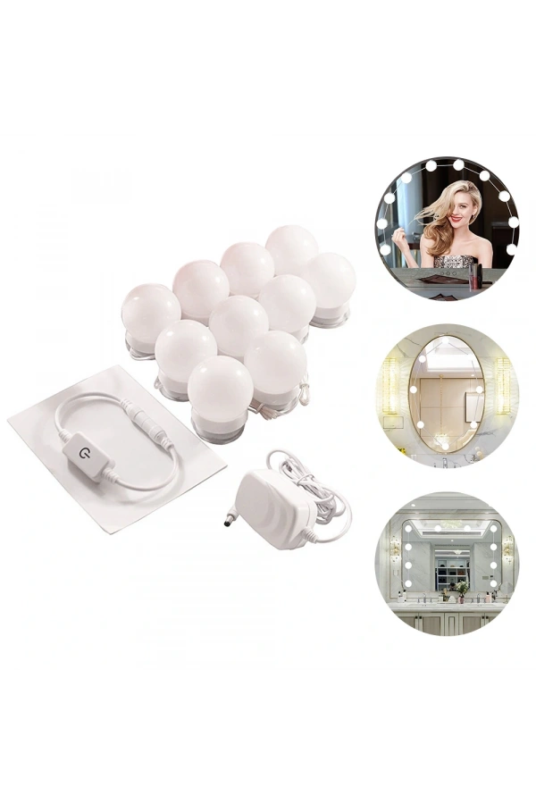 Bidebuvar Makyaj Aynası Aydınlatma Kiti