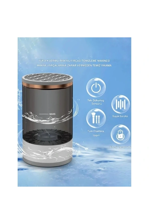 Bidebuvar Makyaj Fırçası Temizleme Makinesi