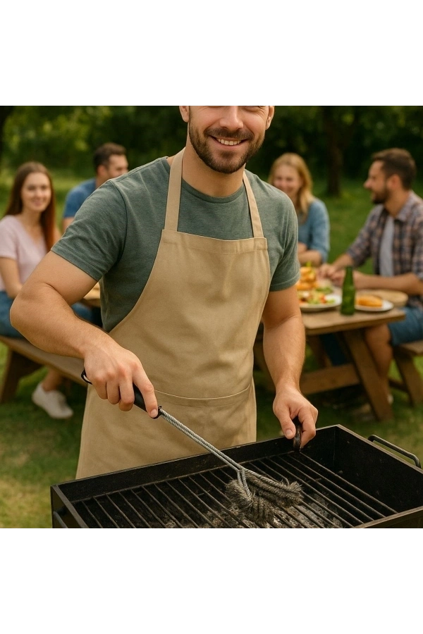 Bidebuvar Mangal Izgara Temizleme Fırçası