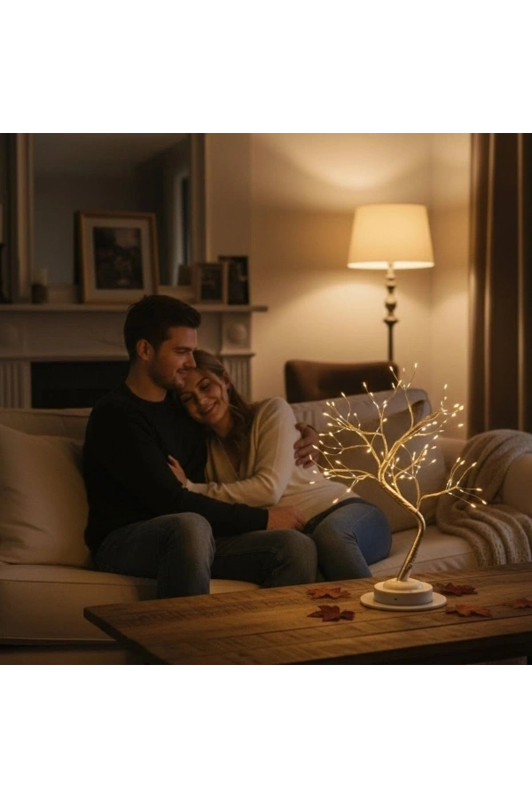 Bidebuvar Masaüstü Peri LED Ağaç Lamba