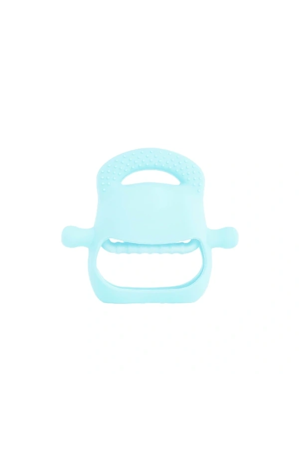 Bidebuvar Mavi Bebek Silikon Diş Kaşıyıcı