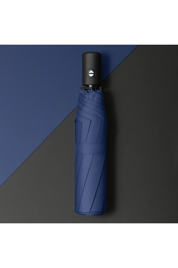 Bidebuvar Mavi Kılıflı Otomatik Kompakt Şemsiye