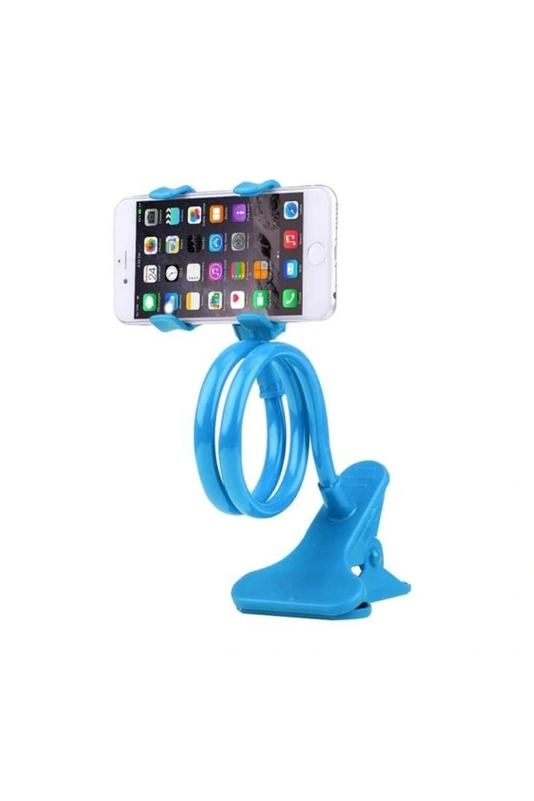 Bidebuvar Mavi Renk Akrobat Telefon Tutucu Oynar Başlıklı