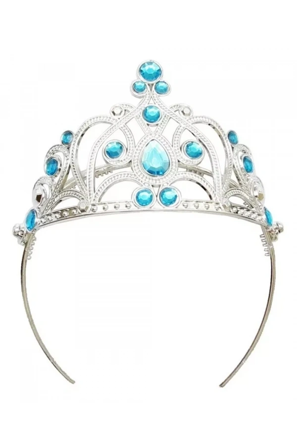 Bidebuvar Mavi Taşlı Prenses Tacı