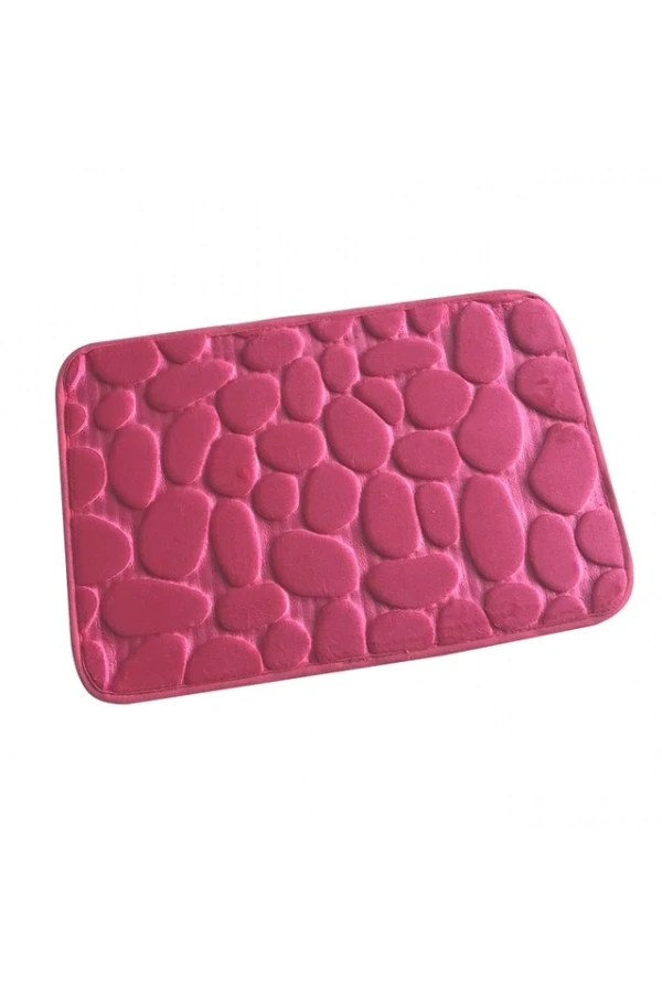 Bidebuvar Memory Kaydırmaz Banyo Paspası Pembe