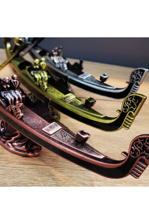 Bidebuvar Metal Dekoratif Venedik Kayık