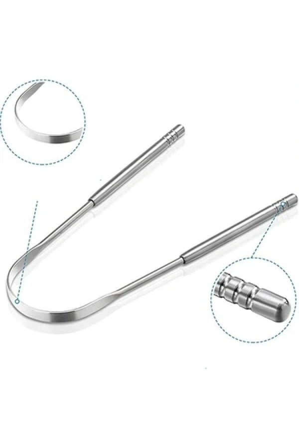 Bidebuvar Metal Dil Temizleme Aleti