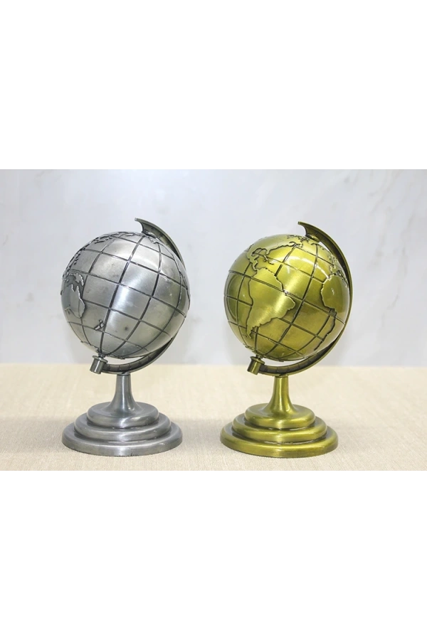 Bidebuvar Metal Dünya Küre Model 1