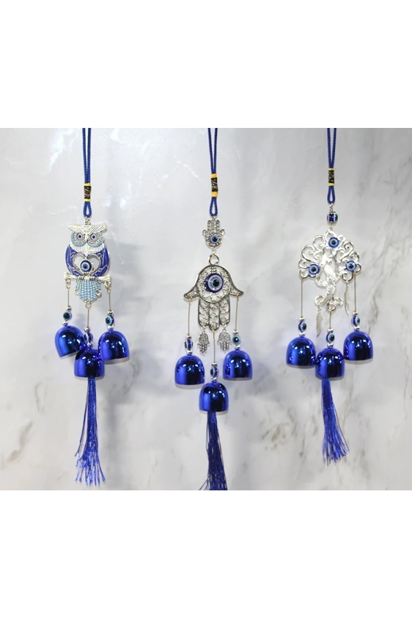 Bidebuvar Metal Nazar Boncuğu Çan Model 6