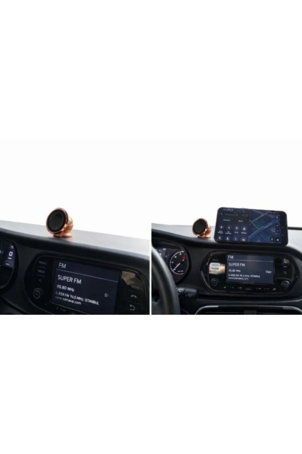 Bidebuvar Metal Telefon Tutucu Torpidoya Yapışan Mıknatıslı