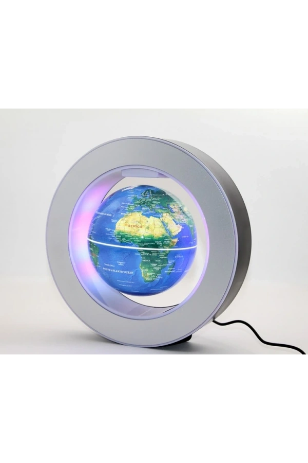 Bidebuvar Mıknatıslı Ortada Dönen Dünya Küre Model 3
