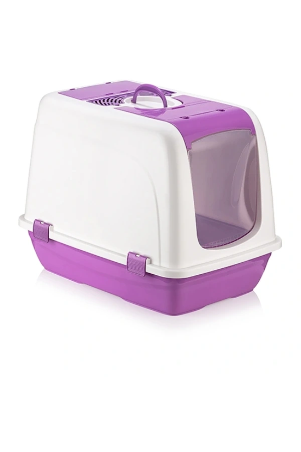 Bidebuvar Mikopet Büyük Kapalı Kedi Tuvaleti