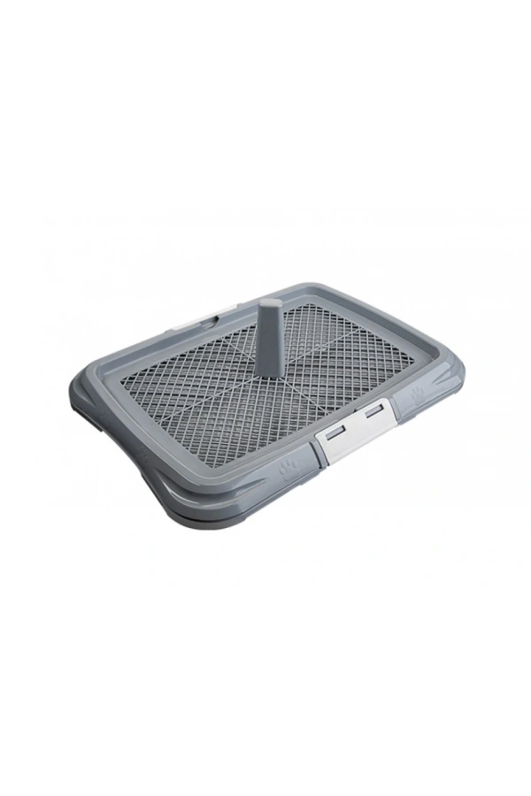 Bidebuvar Mikopet Köpek Eğitim Tuvalet Kabı - Büyük Boy