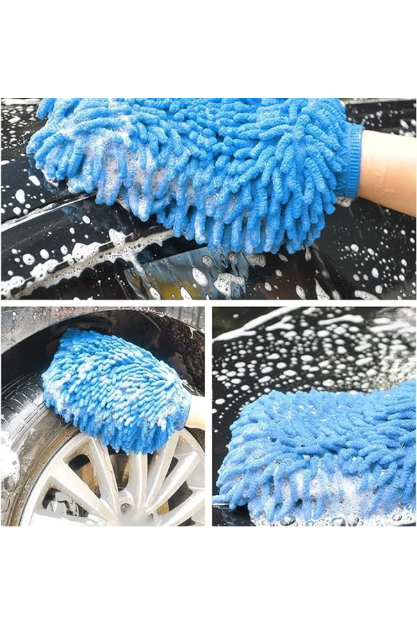 Bidebuvar Mikrofiber Araç Yıkama Eldiveni