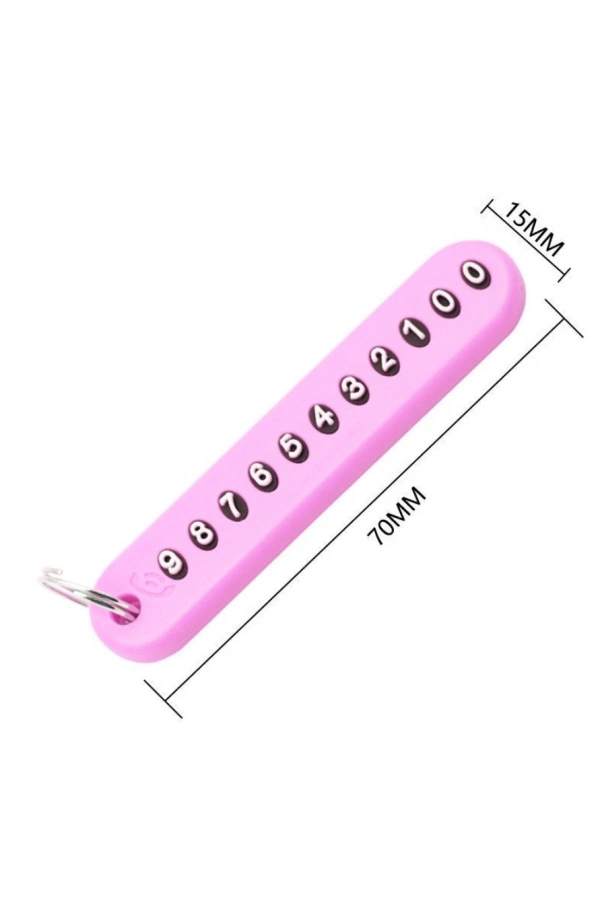 Bidebuvar Mini Anahtarlık Çok Amaçlı Numaratör