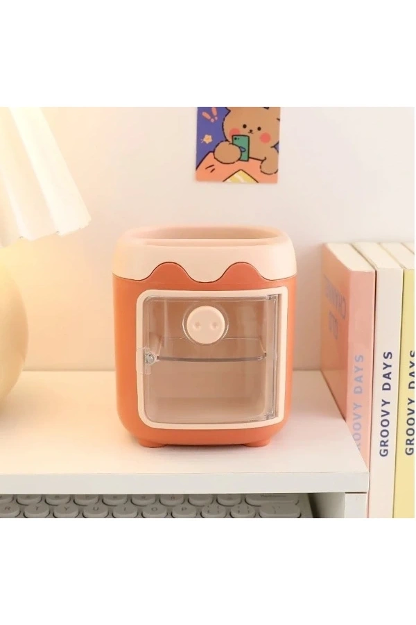 Bidebuvar Mini Dolap Tasarımlı Kalemlik