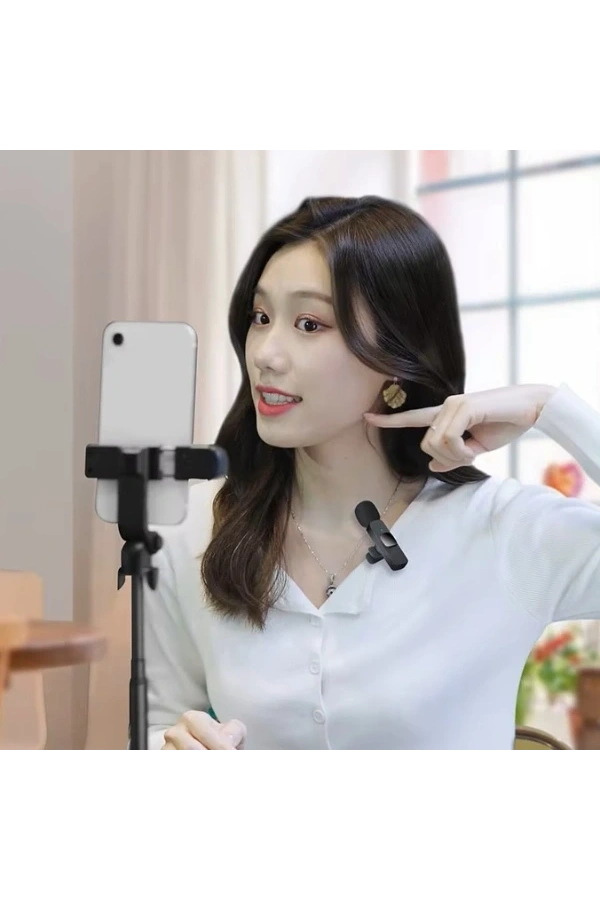 Bidebuvar Mini Yaka Mikrofonu Type-C Uyumlu