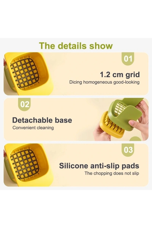 Bidebuvar Multifonksiyon Sebze Meyve Doğrayıcı