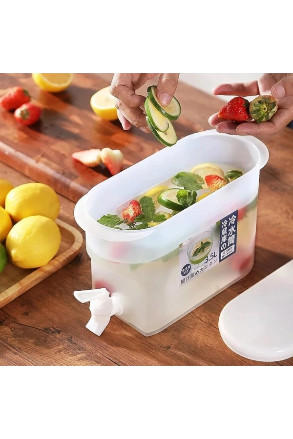 Bidebuvar Musluklu İçecek Sebili - Buzdolabı Uyumlu - 3.5 Litre