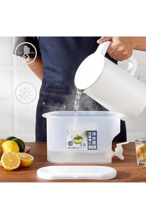 Bidebuvar Musluklu İçecek Sebili - Buzdolabı Uyumlu - 3.5 Litre