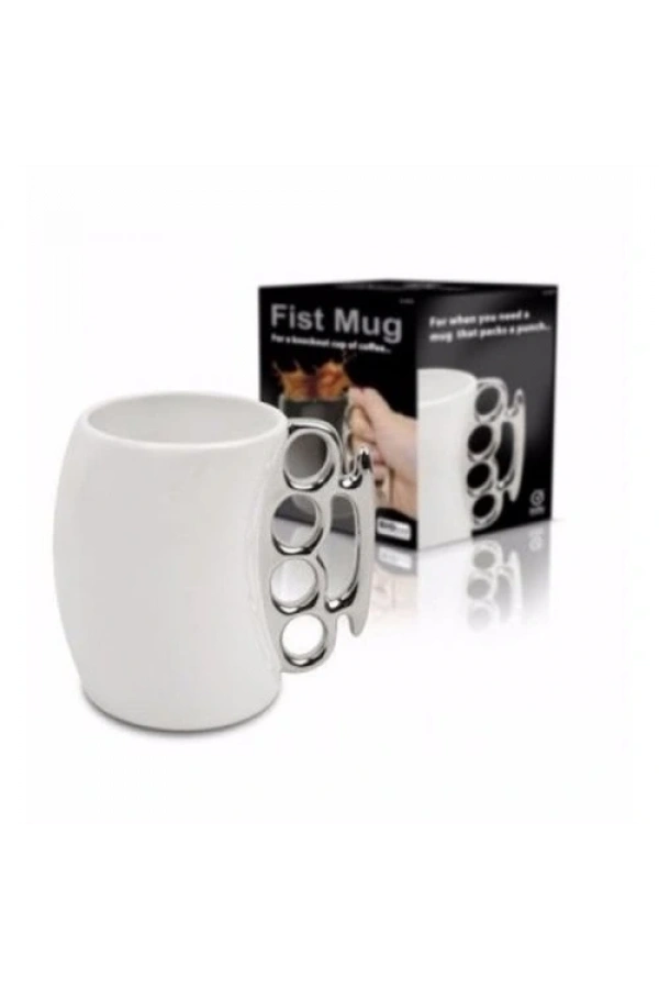 Bidebuvar Muşta Tasarımlı Seramik Kupa