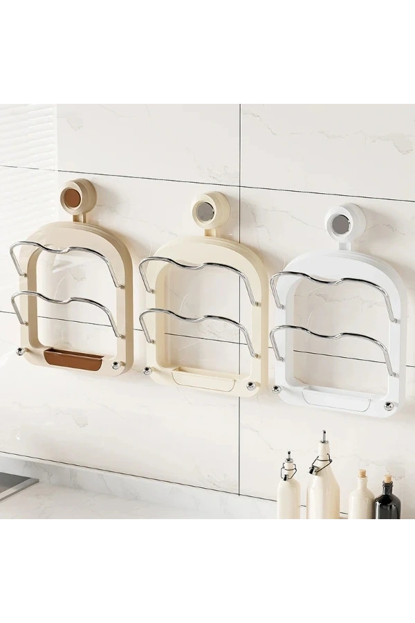 Bidebuvar Mutfak Tava Tencere Kapak Tutucu Organizer Raf