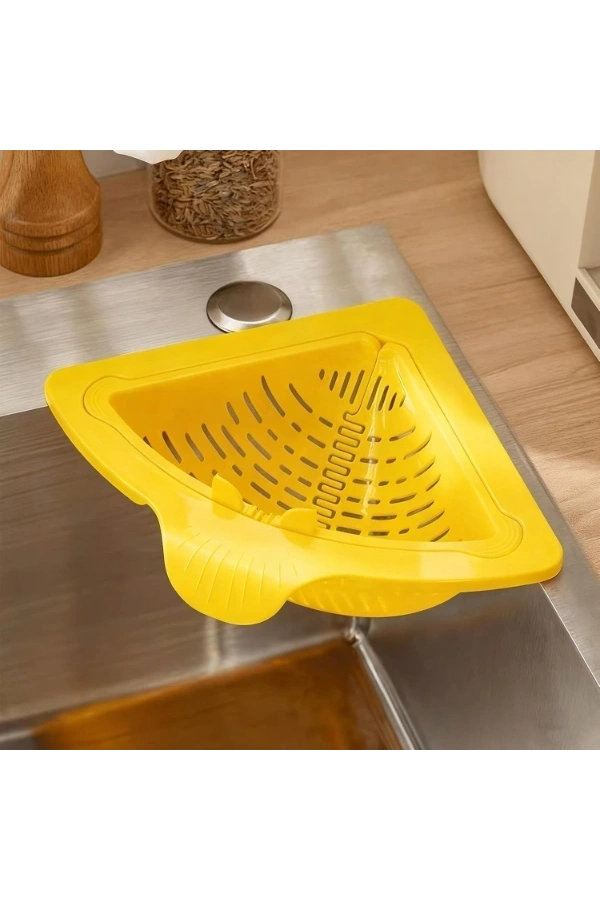 Bidebuvar Mutfak ve Banyo Üçgen Lavabo Süzgeci