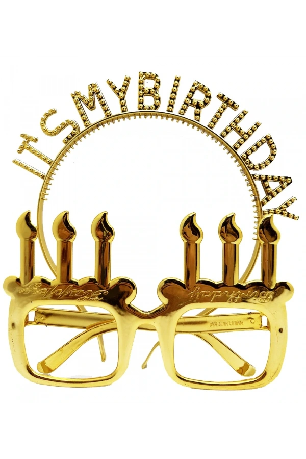 Bidebuvar My Birthday Taç Ve Gözlük