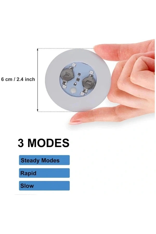 Bidebuvar Nargile Altı Yapışkanlı Led Işık