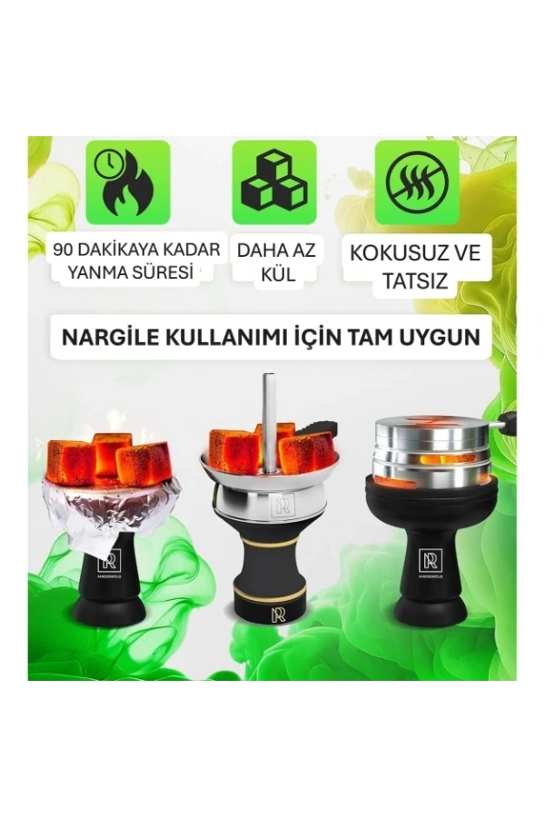 Bidebuvar Nargile Kömürü 1 KG