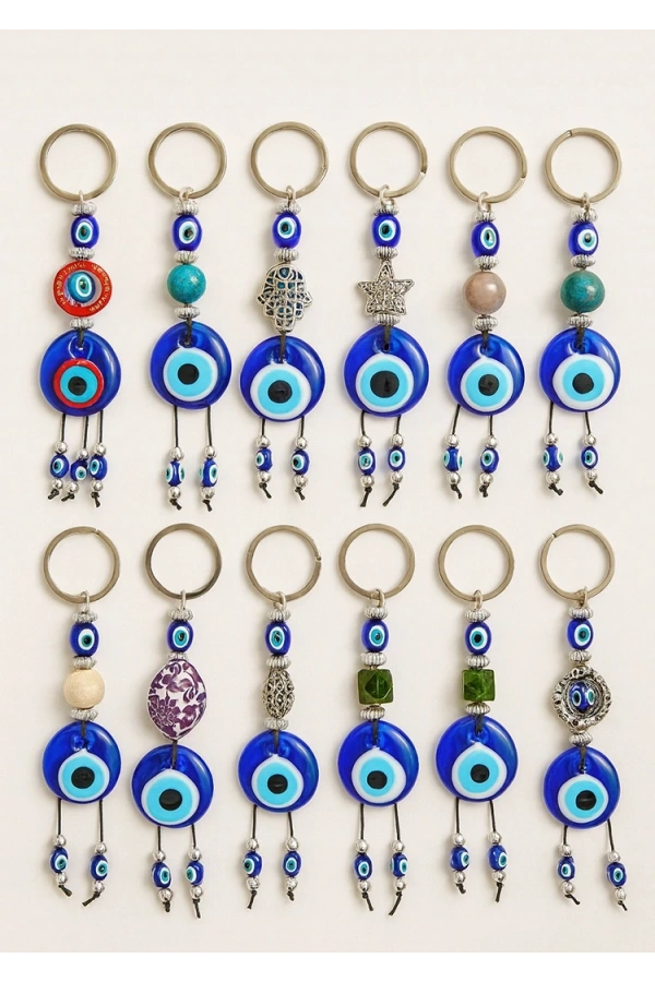 Bidebuvar Nazar Boncuğu Anahtarlık